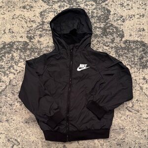 Nike Black Kids Windbreaker Jacket